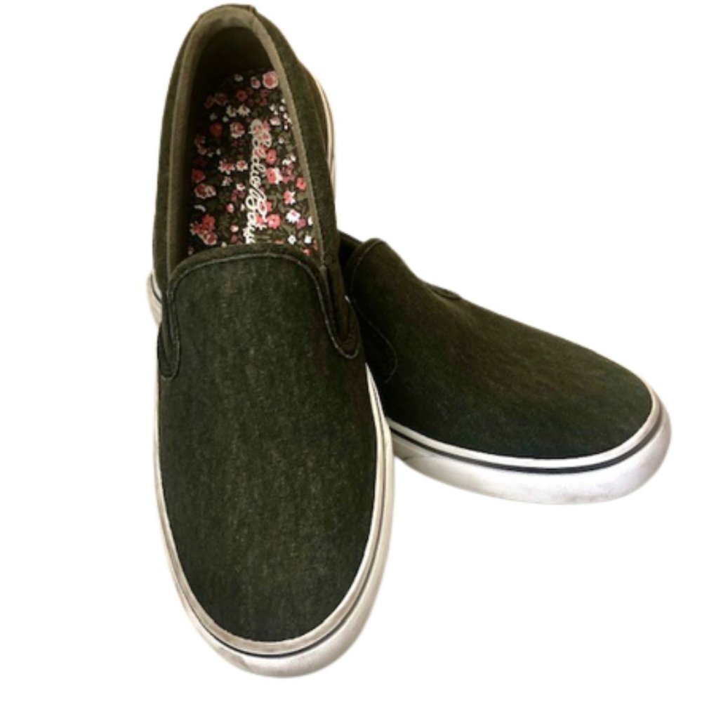 Eddie Bauer Haller Slip-on Canvas Sneakers - Washed Black - 10/41